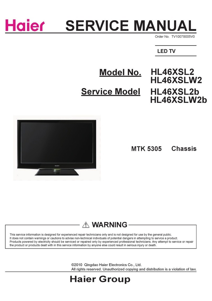 Haier HL46XSL2 User manual