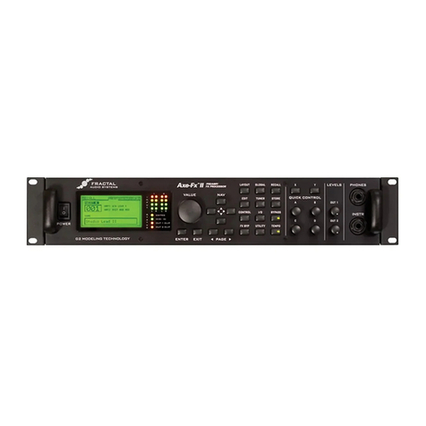 Fractal AXE-FX II owner's manual