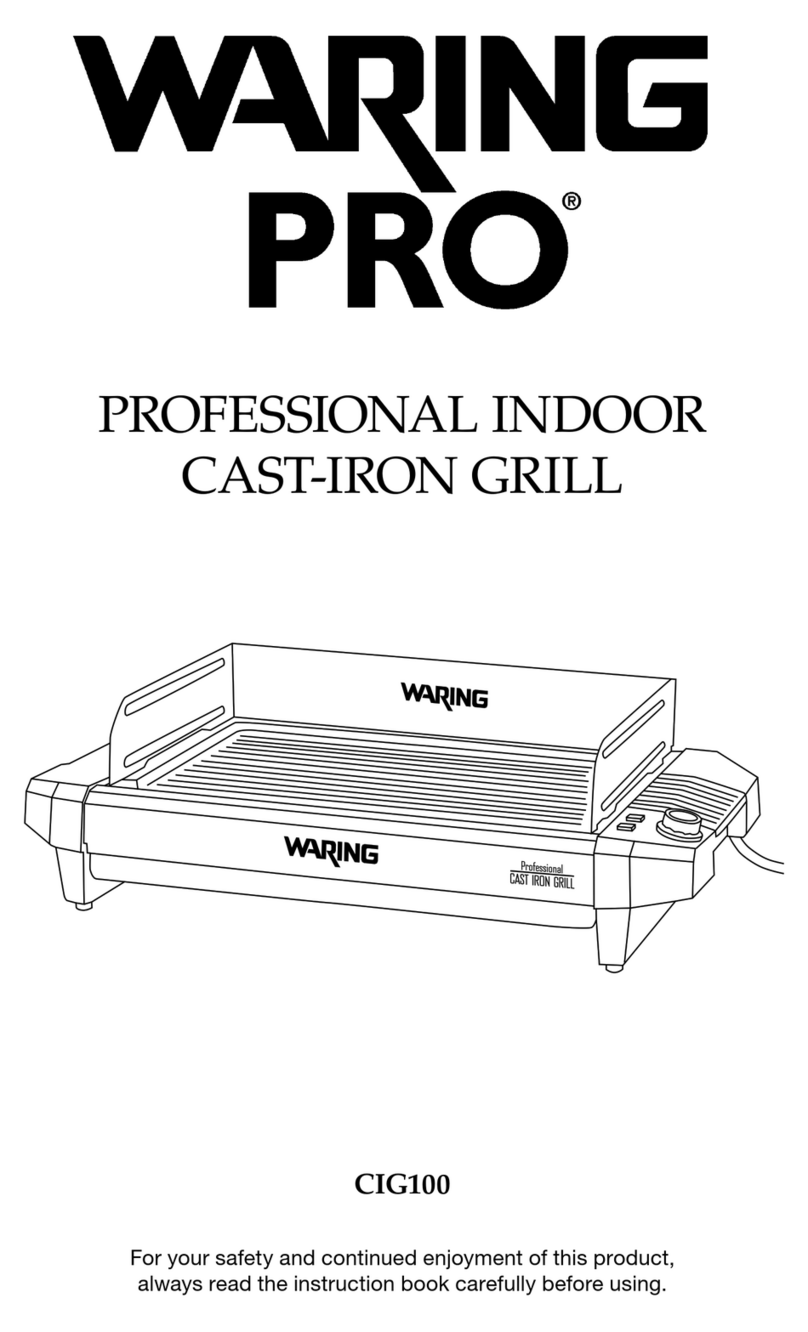 Waring CIG100 instructions