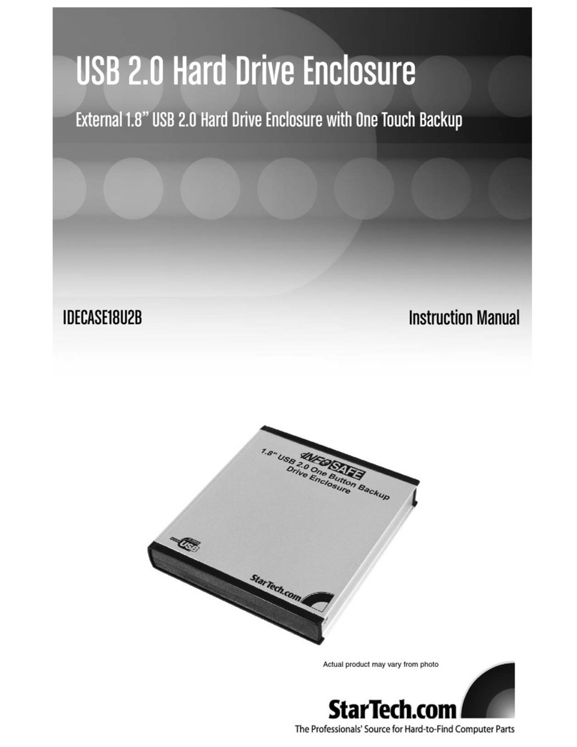 StarTech.com IDECASE18U2B User manual StarTech.com IDECASE18U2B User manual