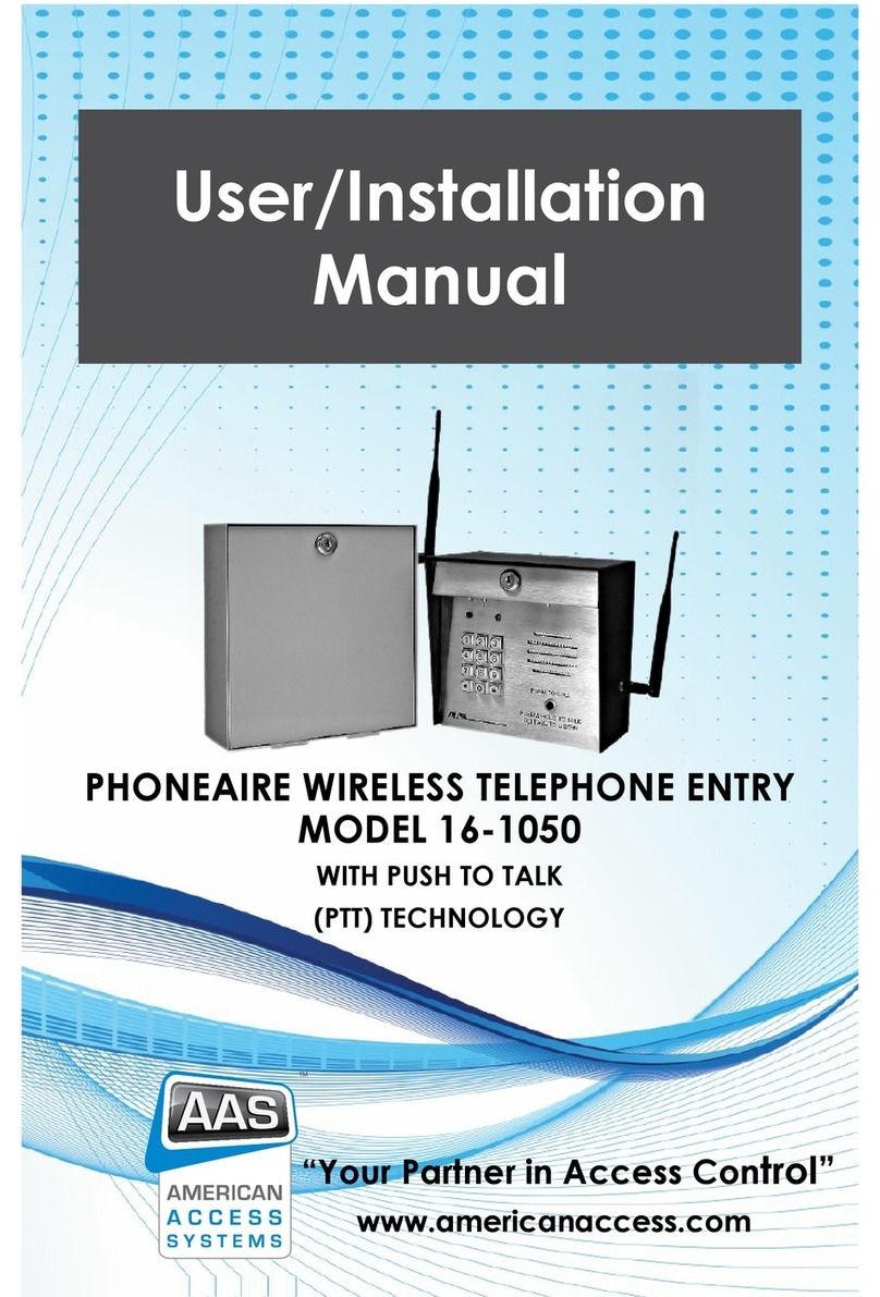 PhoneAire 16-1050 User & installation manual