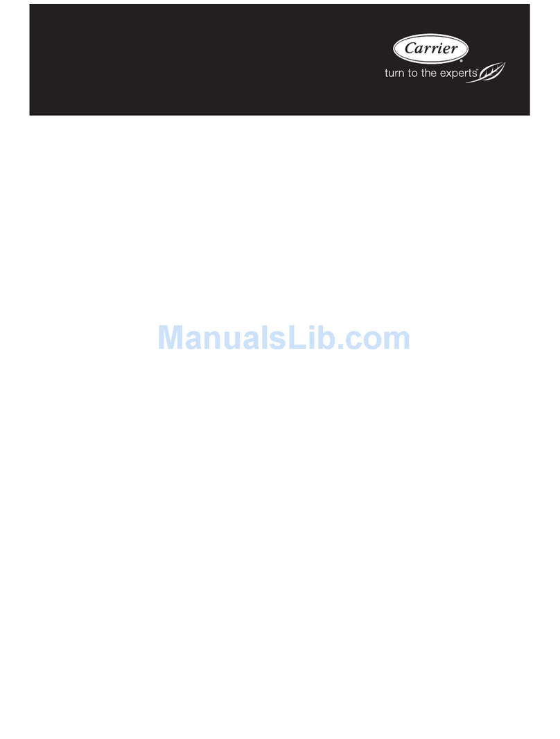 Carrier PACKAGE ROOFTOP 48HC User manual