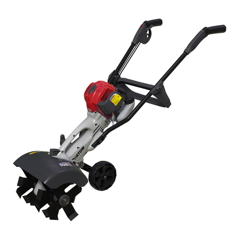 Atom Gasoline Powered Tiller User manual