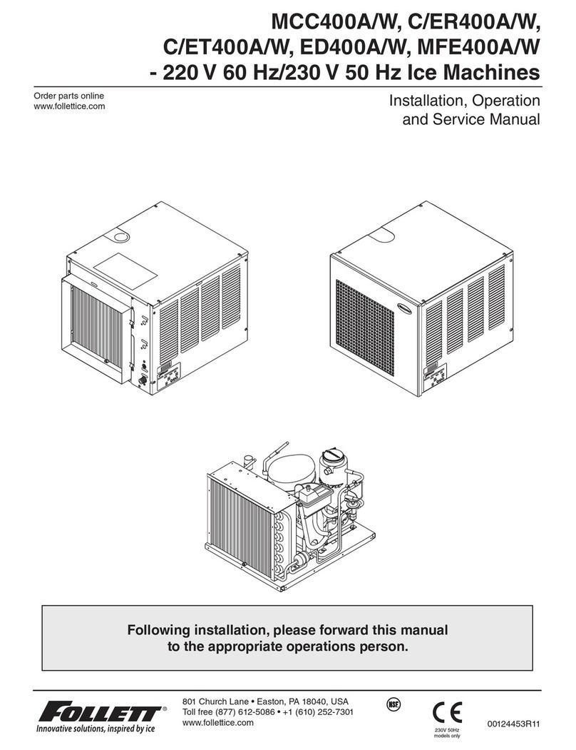 Follett MCC400A Setup guide