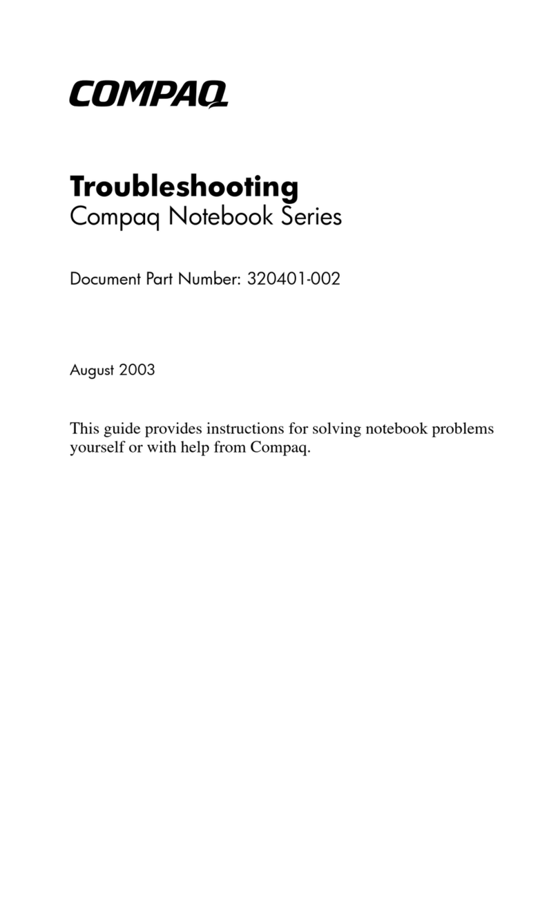 HP Compaq Notebook User manual