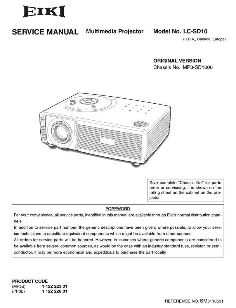 Eiki LC-SD10 User manual