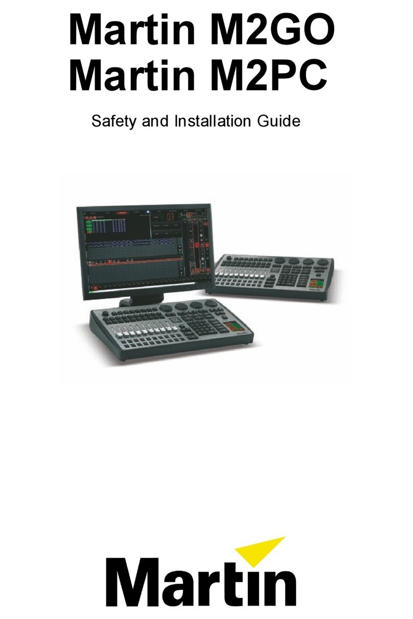 Martin M2GO Safety and installation guide