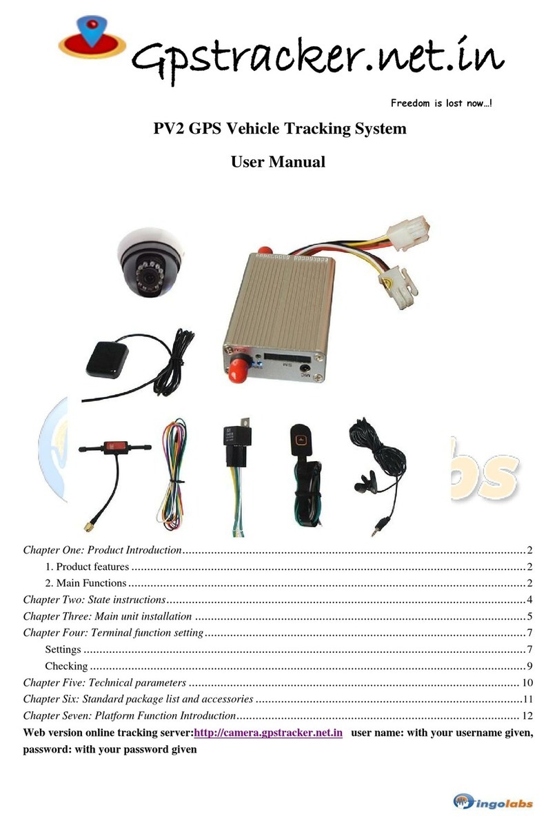 GPS Tracker PV2 User manual