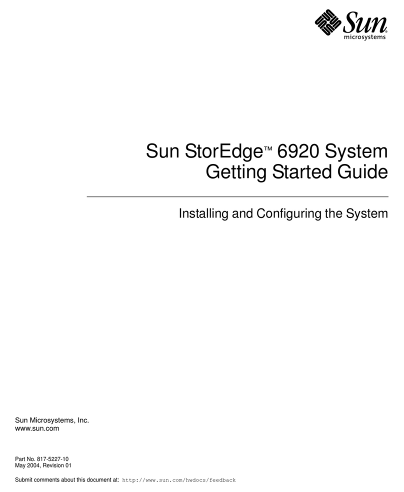Sun Microsystems StorEdge 6920 System User manual Sun Microsystems StorEdge 6920 System User manual