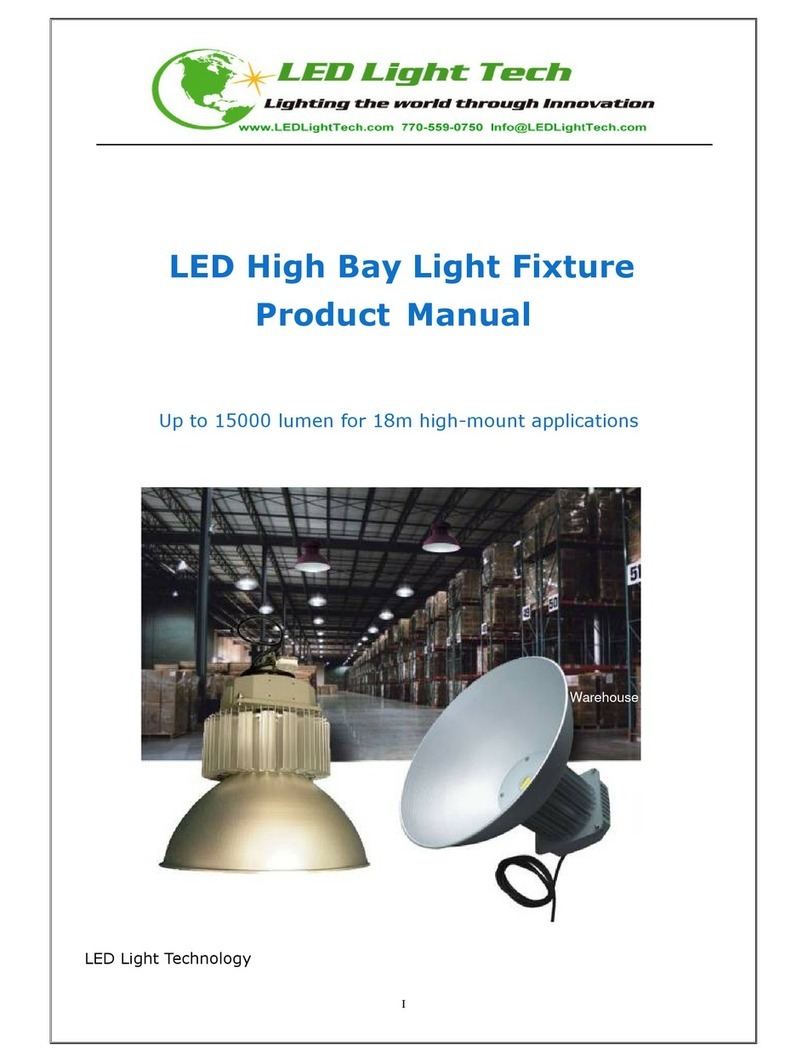 LEDLight LED High Bay Light Fixture product manual