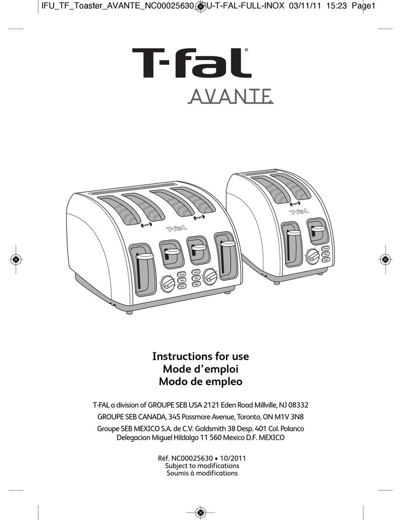 T-Fal AVANTE Instructions for use