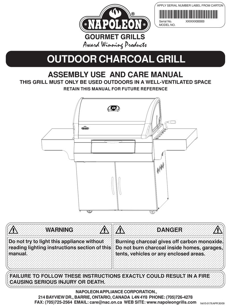 Napoleon M605RBCSS-1 MIRAGE 605 user manual