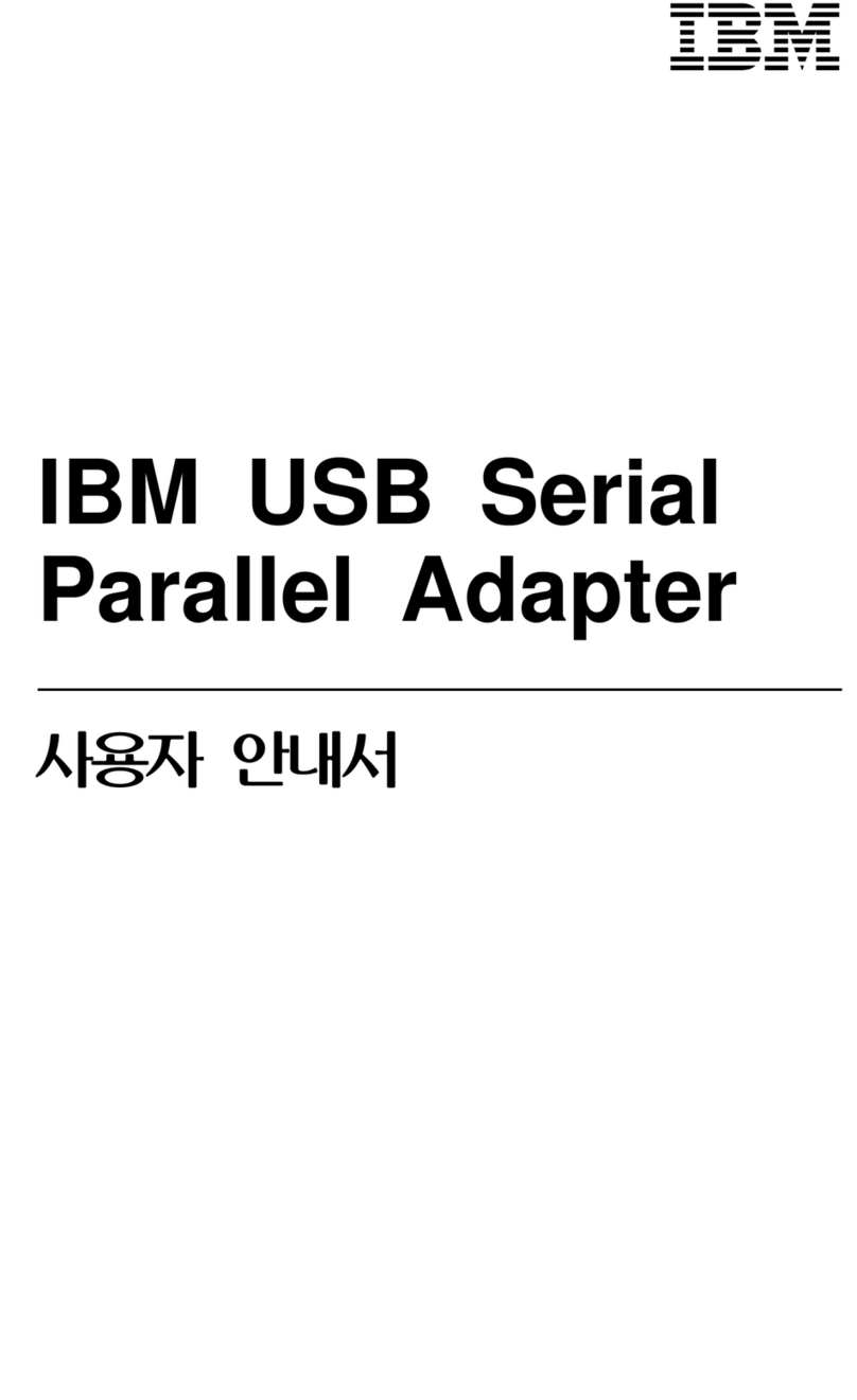 IBM USB Serial Parallel Adapter user guide
