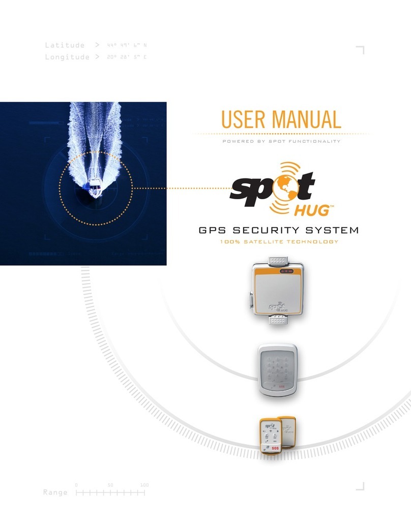 Spot Hug GPS SECURITY SYSTEM user manual
