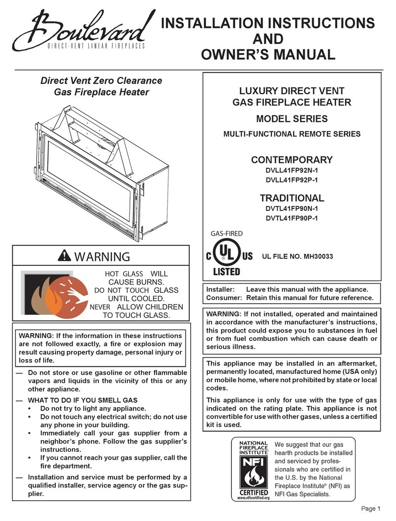 Boulevard DVLL41FP92N-1 Quick start guide Boulevard DVLL41FP92N-1 Quick start guide