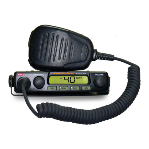 GME TX3220 User manual