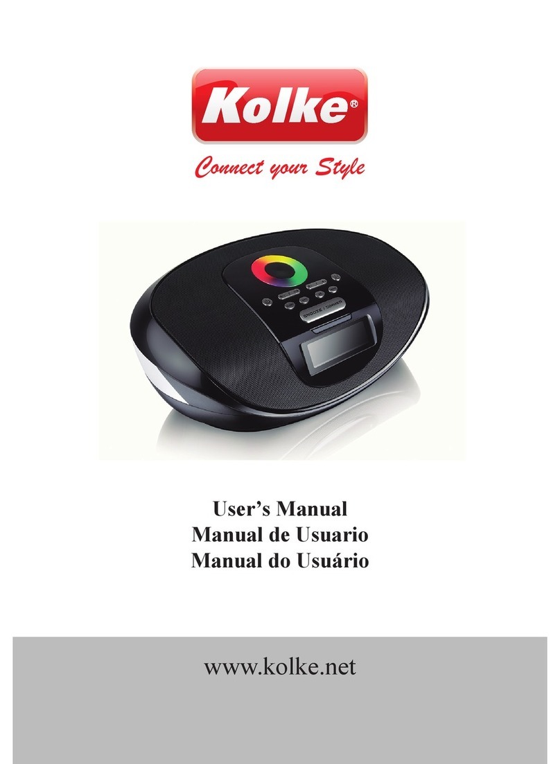 Kolke KPBT-100 user manual