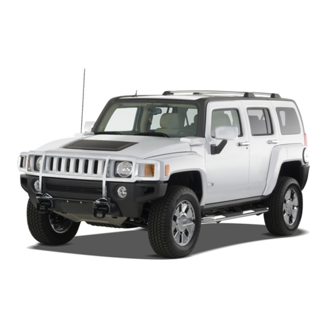 Hummer 2010 H3 User manual Hummer 2010 H3 User manual