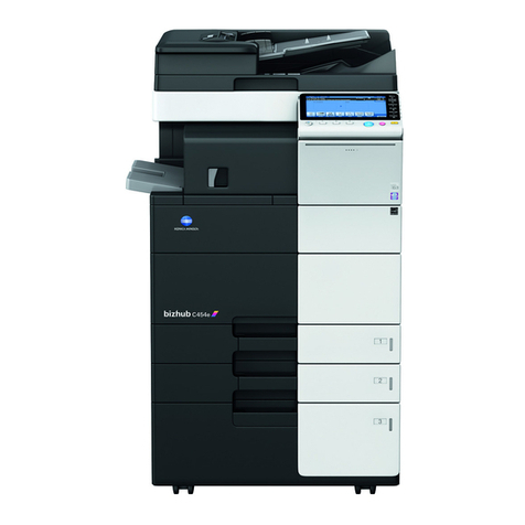 Konica Minolta bizhub C554e quick guide