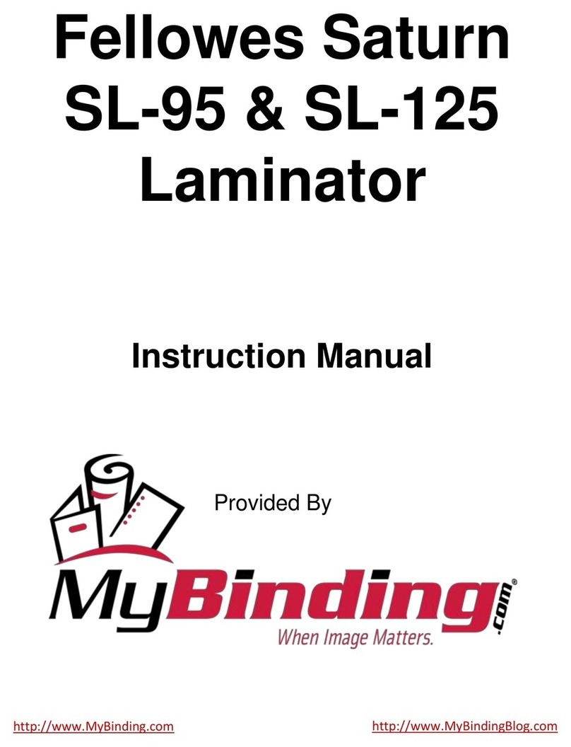 Fellowes Fellowes Saturn SL-95 User manual