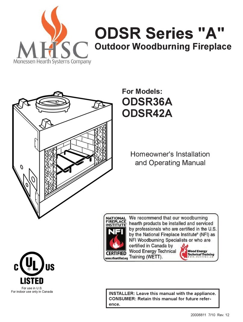 MHSC ODSR36A Installation and operating manual MHSC ODSR36A Installation and operating manual