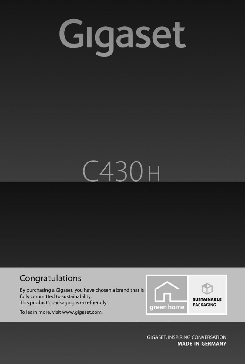 Gigaset C430H User manual