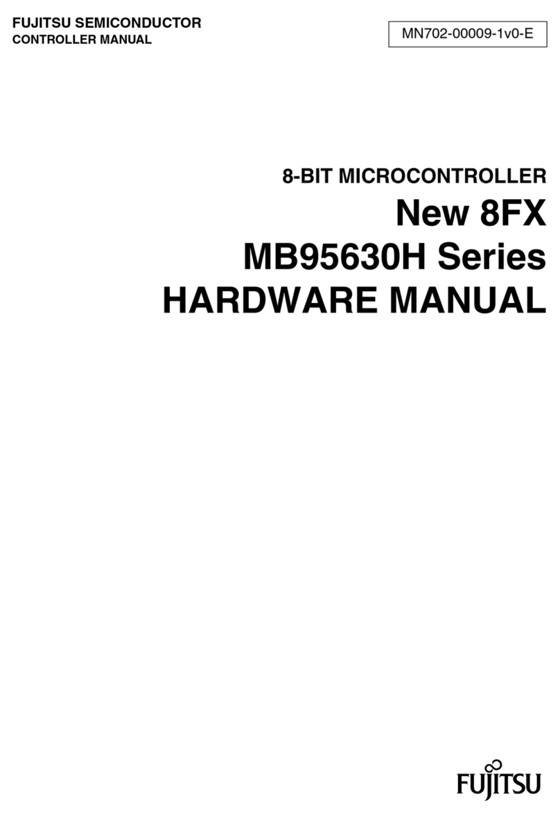 Fujitsu MB95630H Series User manual