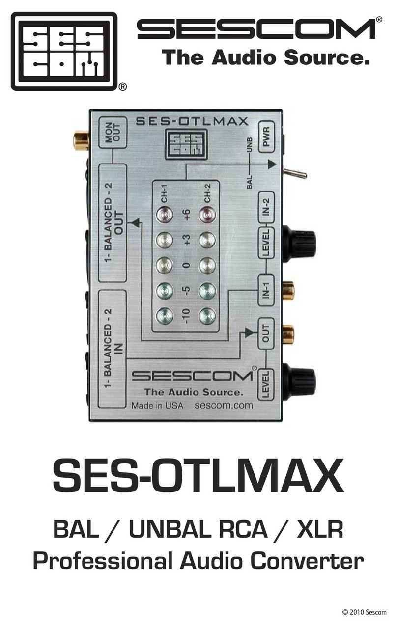 sescom SES-OTLMAX BAL quick guide