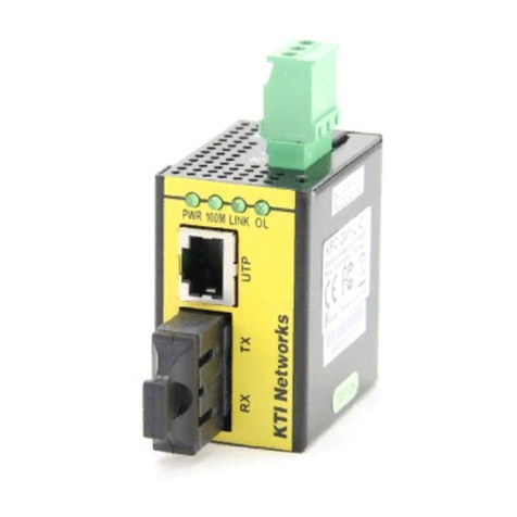 KTI Networks KFC-241 User manual