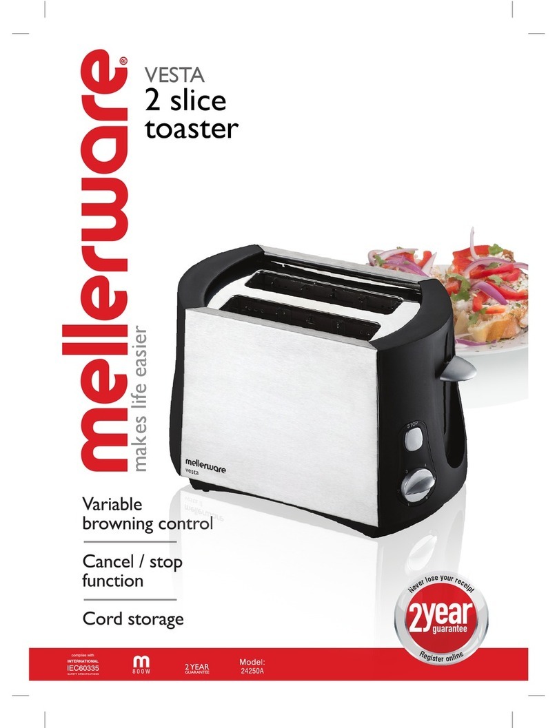 Mellerware VESTA 24250A User manual