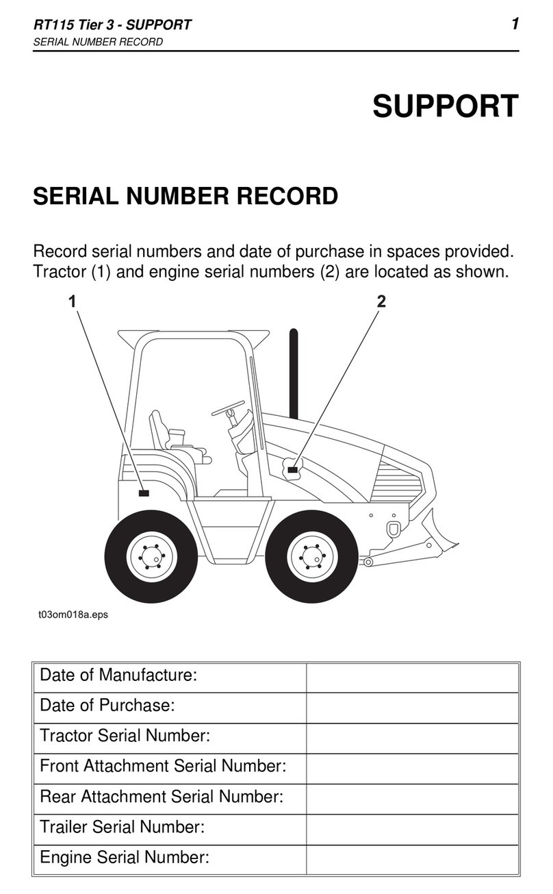 Charles RT115 Tier 3 owner's manual