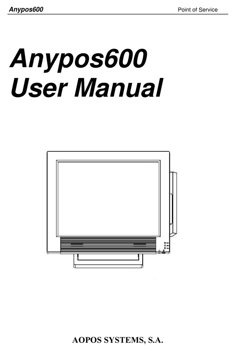 Aopos Anypos600 user manual