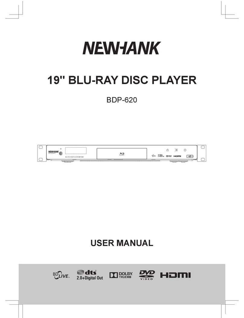 Newhank BDP-620 user manual