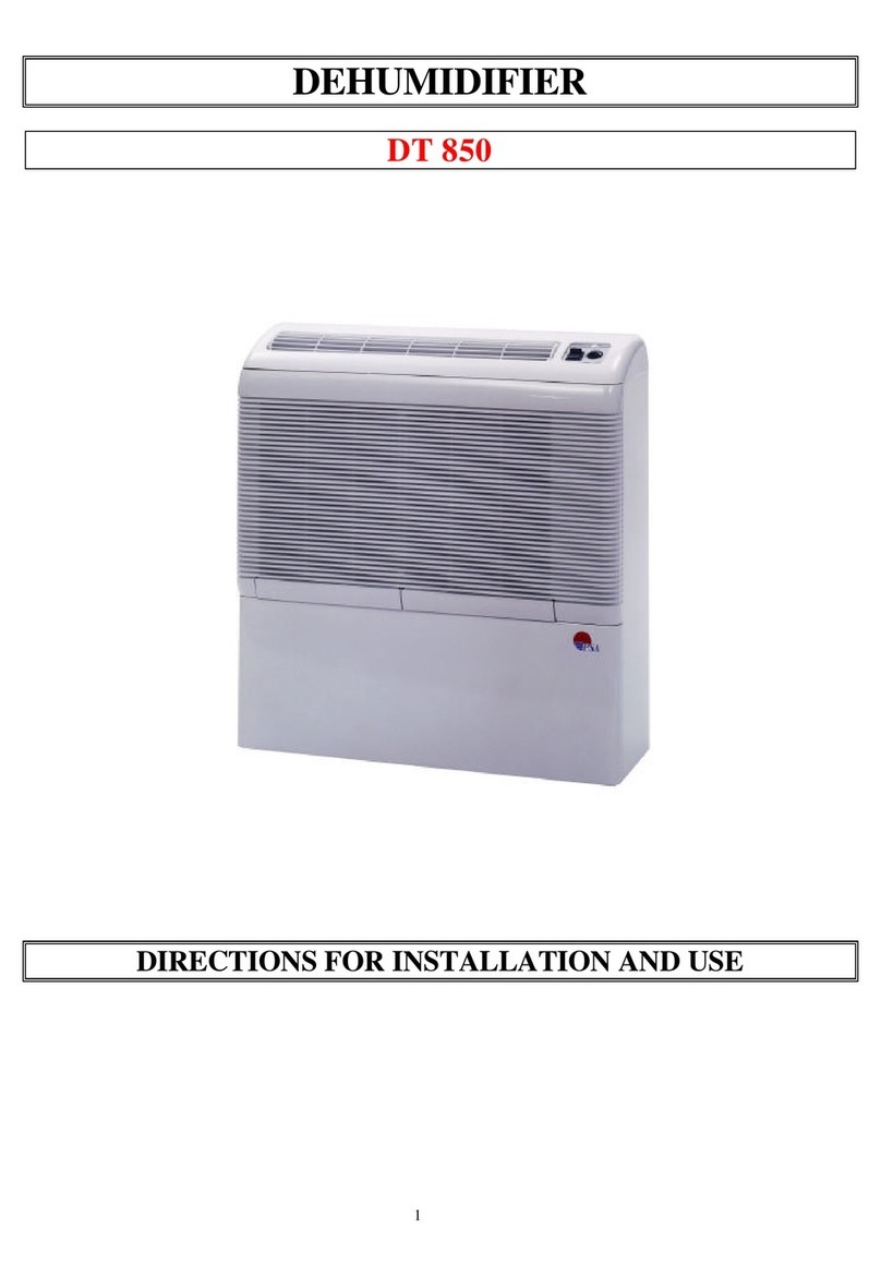 Zodiac DT 850 user manual