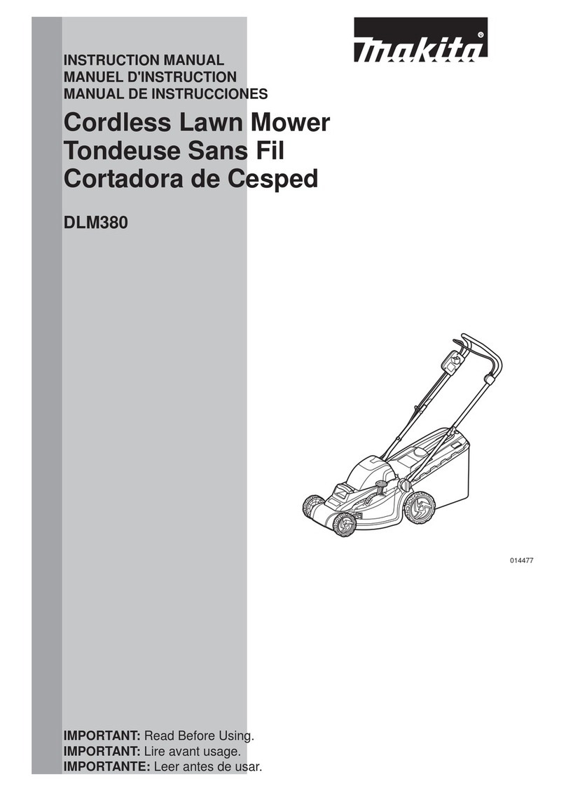 Makita DLM380 instruction manual