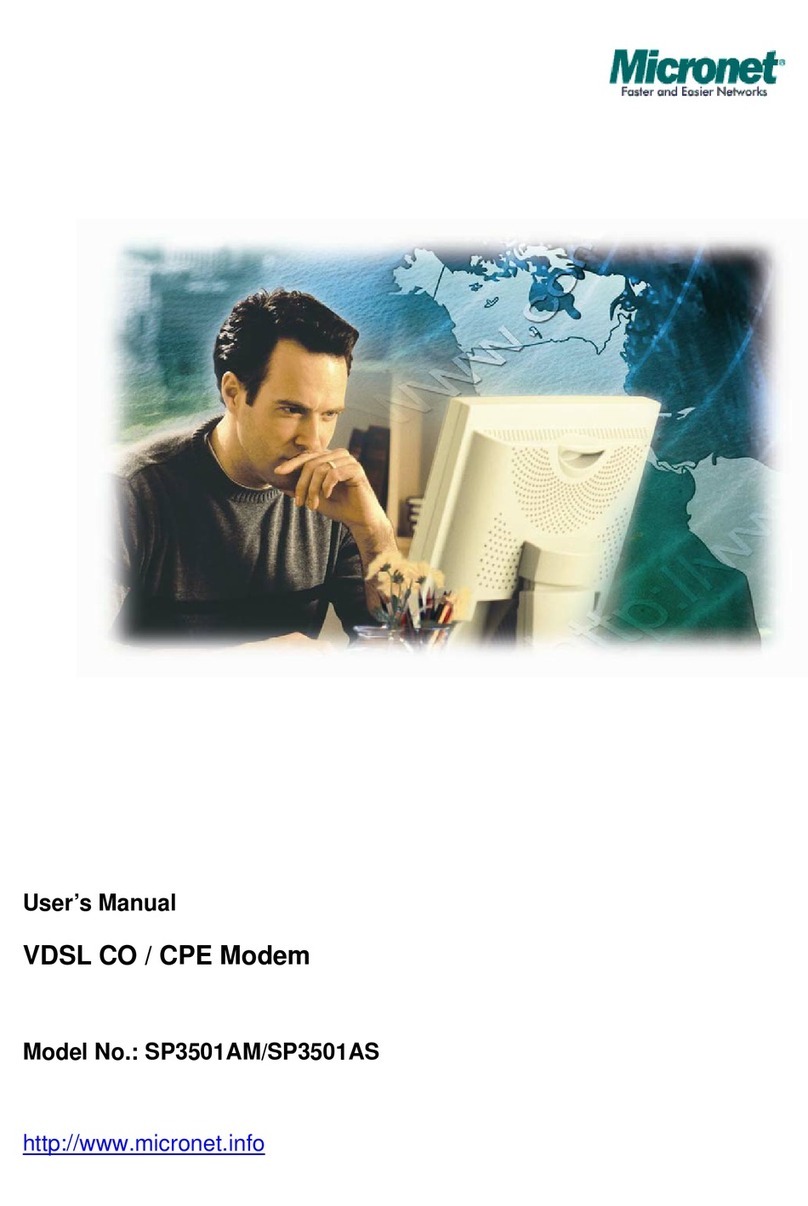 MicroNet SP3501AM user manual