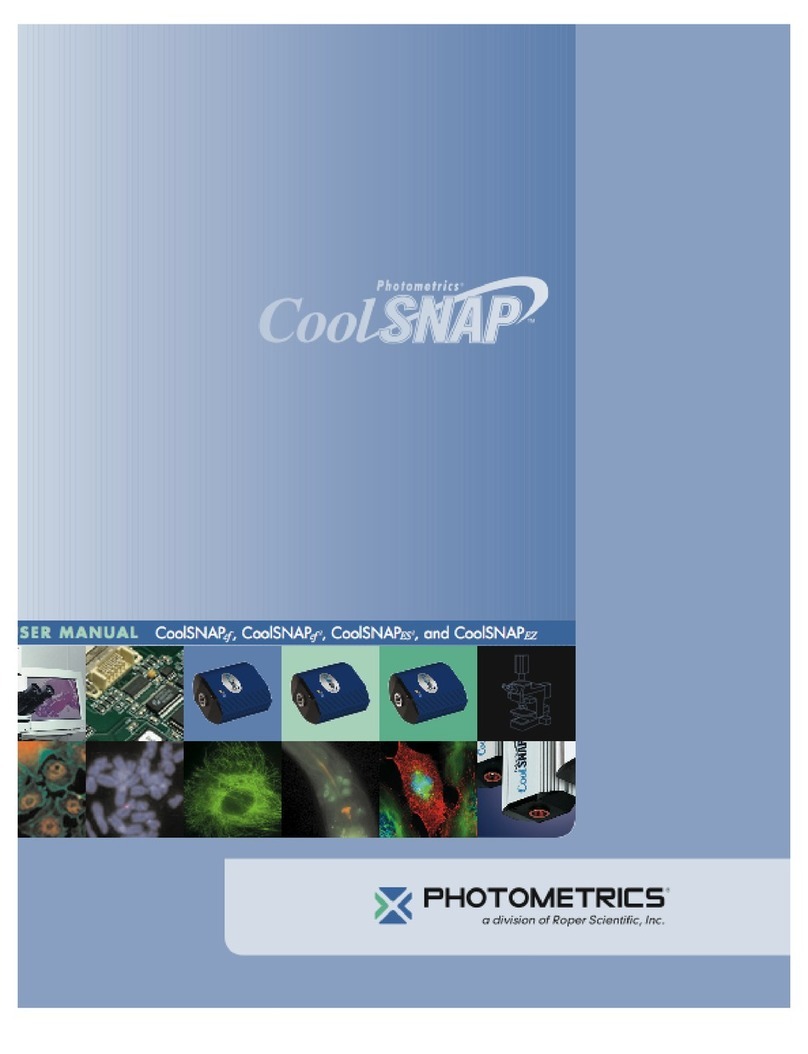 Photometrics CoolSNAP cf user manual