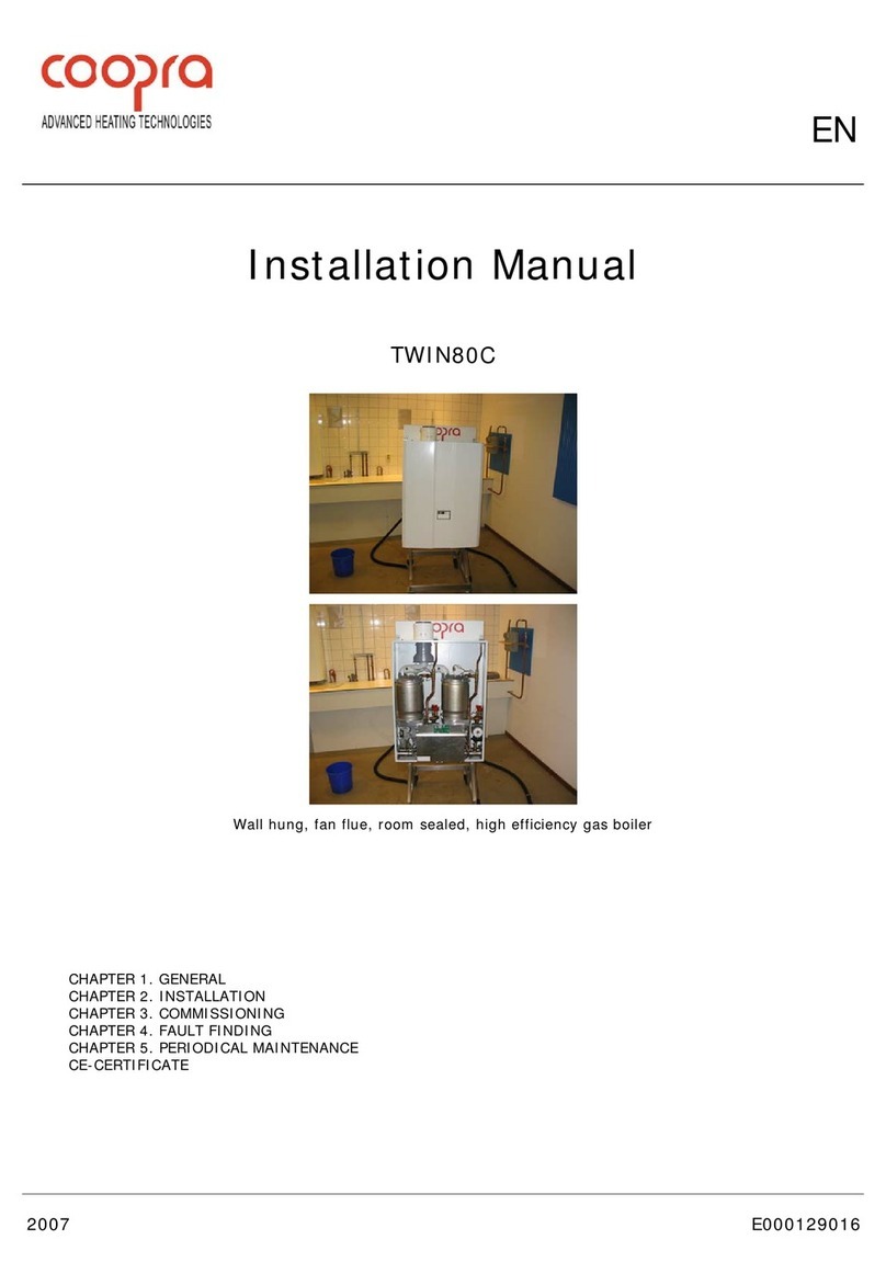 Coopra TWIN80C installation manual Coopra TWIN80C installation manual