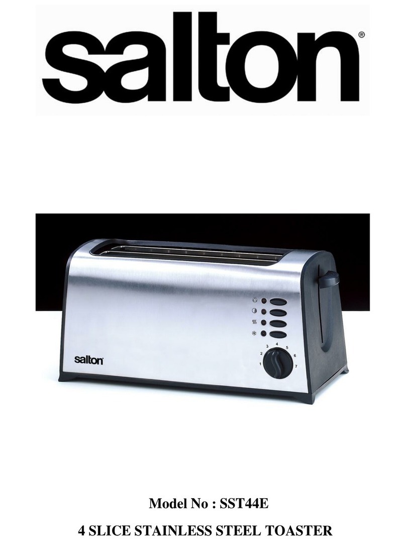 Salton SST44E User manual Salton SST44E User manual