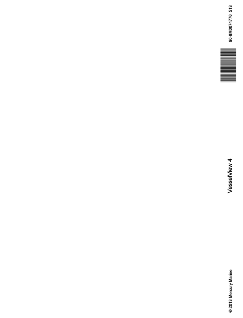Mercury VesselView 4 User manual