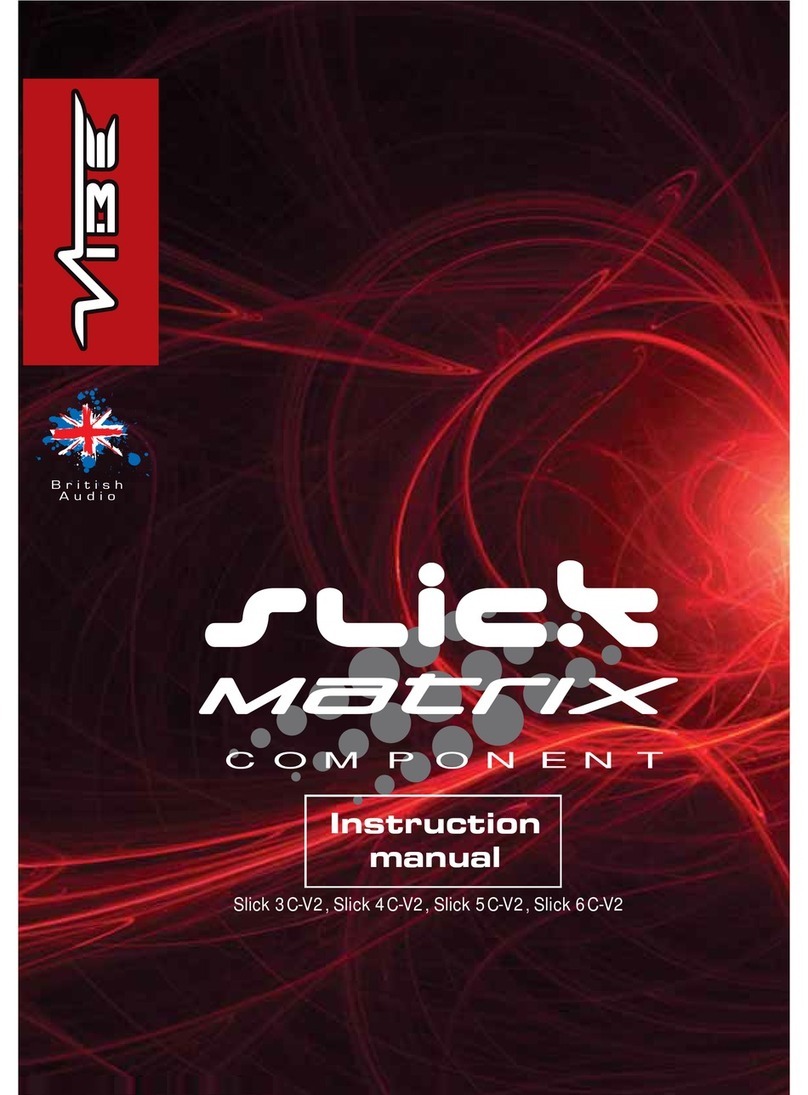 Vibe Slick 3C-V2 User manual