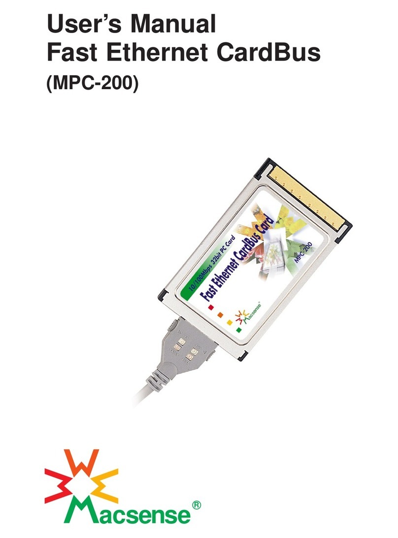 Macsense MPC-200 user manual
