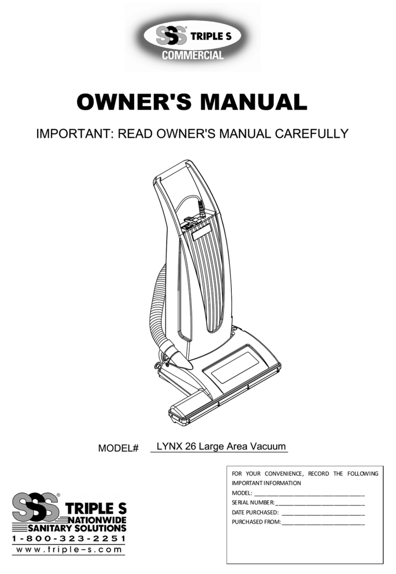 Triple S LYNX 26 User manual