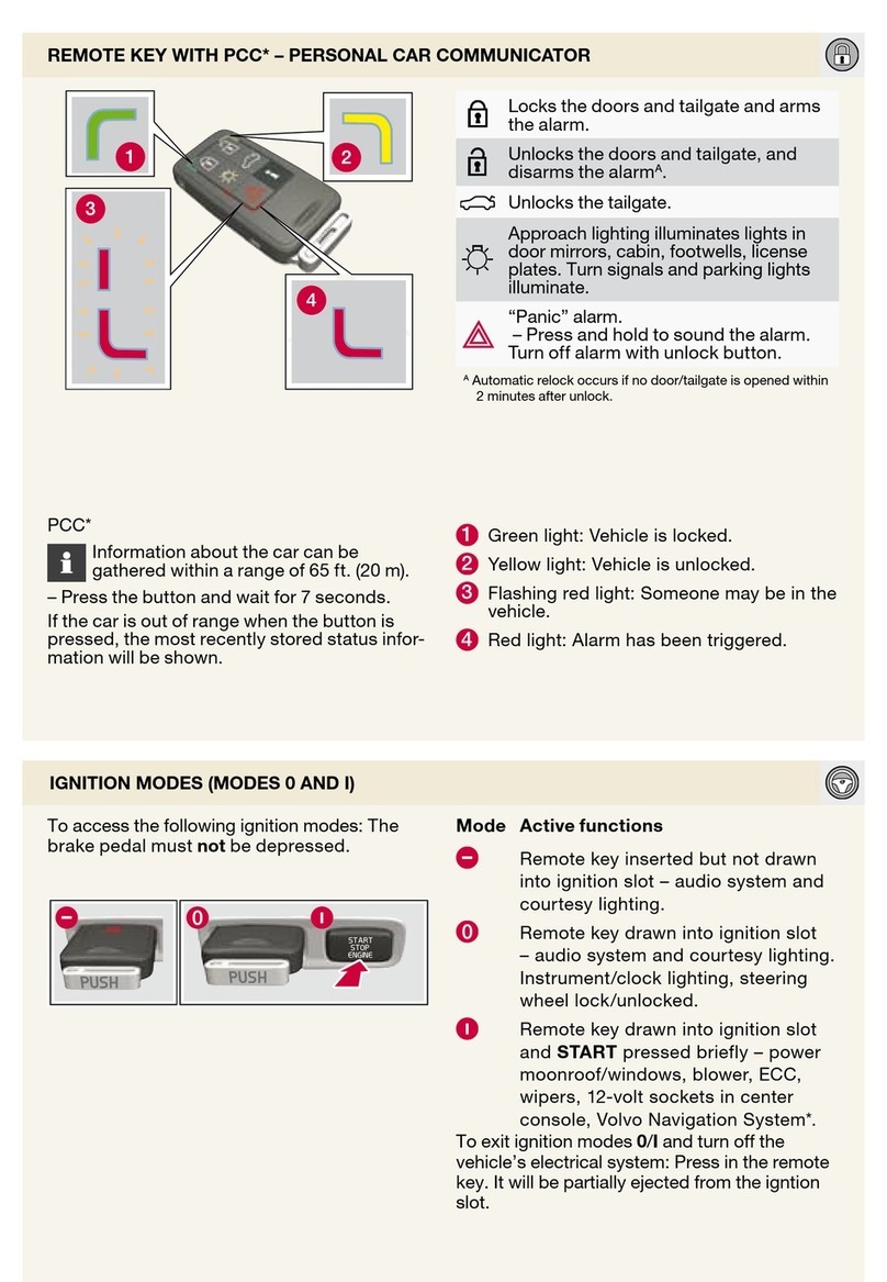 Volvo V70 SPORT quick guide