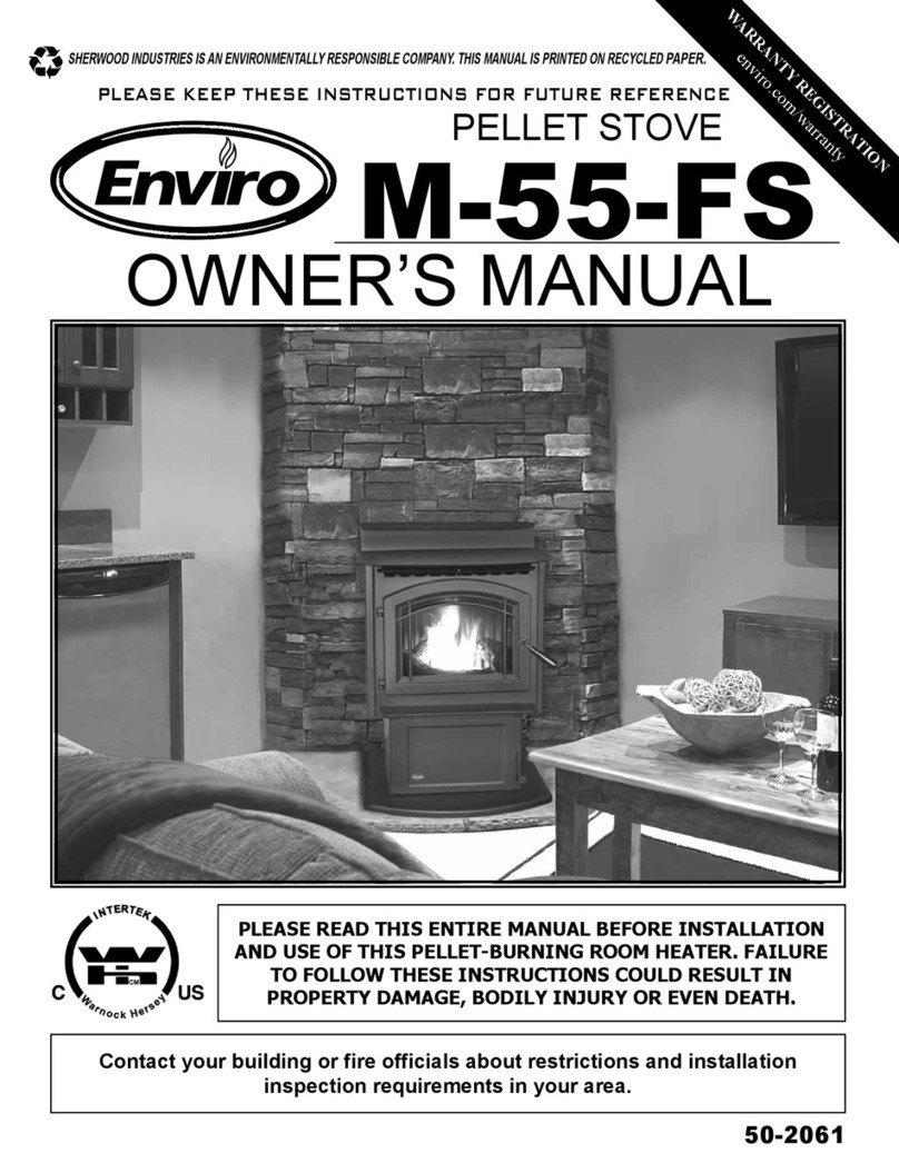 Enviro M-55-FS owner's manual