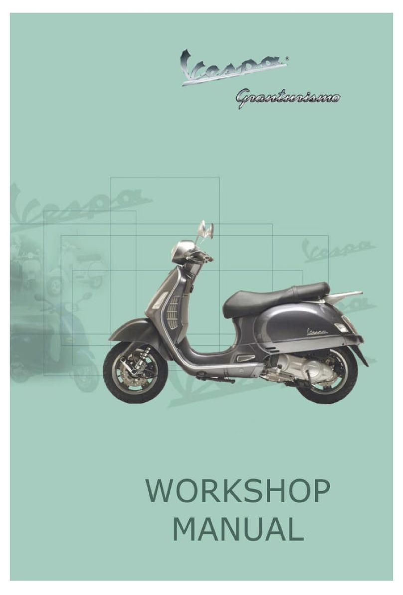 VESPA GT 200 Workshop manual