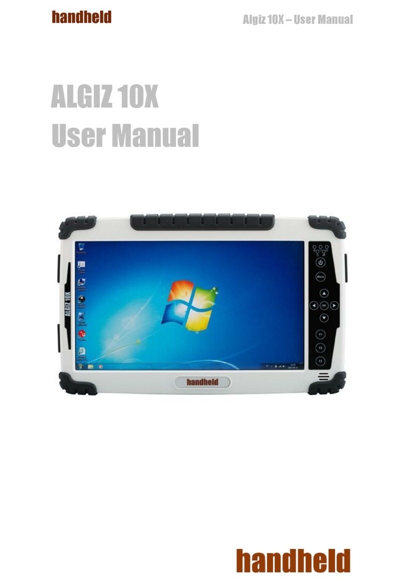 Hand Held Products ALGIZ 10X user manual