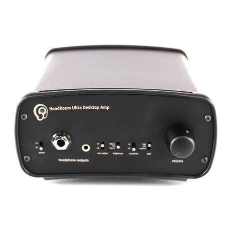 HeadRoom Desktop & Ultra Desktop Amp owner's manual