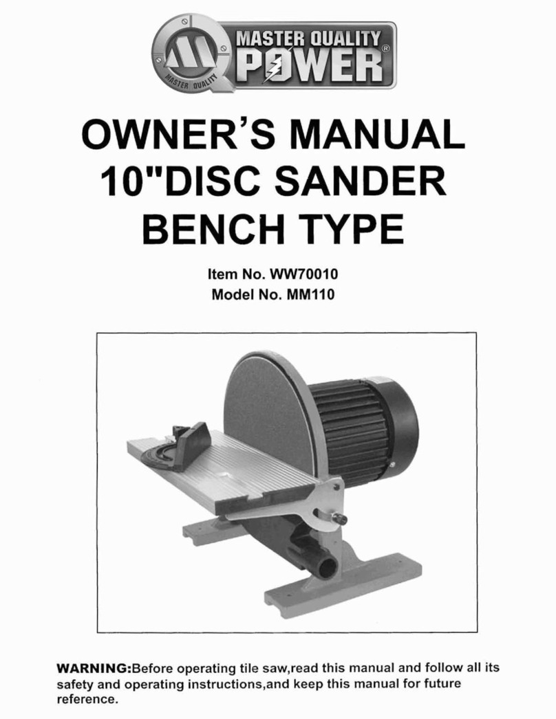 Master Quality Power MM110 User manual