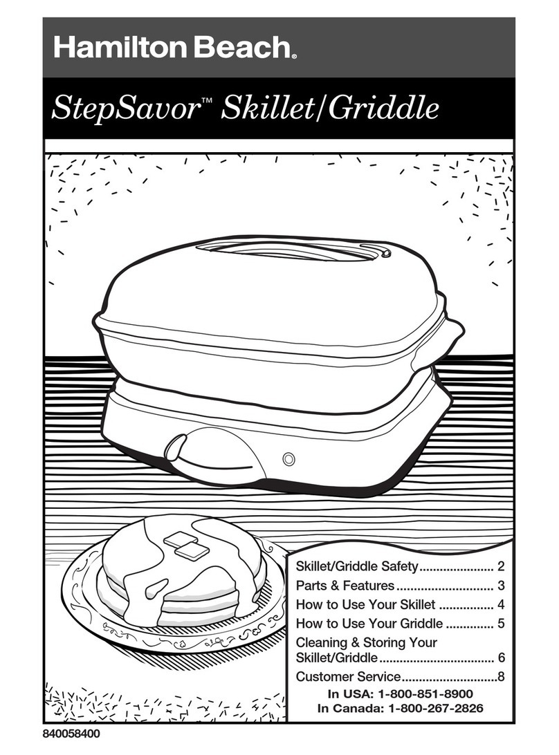 Hamilton Beach StepSavor manual